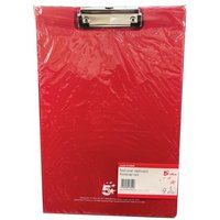 Click to view product details and reviews for 5 Star Office Fold Over Clipboard With Front Pocket Foolscap Red. Click to view product details and reviews for 5 Star Office Fold Over Clipboard With Front Pocket Foolscap Red.