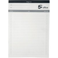 Click to view product details and reviews for 5 Star Office Things To Do Today Pad A4 50pp. Click to view product details and reviews for 5 Star Office Things To Do Today Pad A4 50pp.
