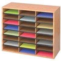 Click to view product details and reviews for 24 Compartment Literature Organiser 740x302x620mm Beech 9402mo. Click to view product details and reviews for 24 Compartment Literature Organiser 740x302x620mm Beech 9402mo.
