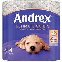 Click to view product details and reviews for Andrex Ultimate Quilts Toilet Roll 3 Ply 115 Sheets Per Roll 6x4 Pack Of 24 4473304. Click to view product details and reviews for Andrex Ultimate Quilts Toilet Roll 3 Ply 115 Sheets Per Roll 6x4 Pack Of 24 4473304.