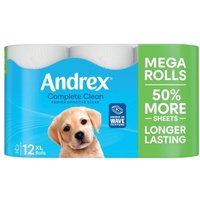 Click to view product details and reviews for Andrex Complete Clean Mega Toilet Roll 2 Ply 290 Sheets Per Roll Pack Of 12 4982014. Click to view product details and reviews for Andrex Complete Clean Mega Toilet Roll 2 Ply 290 Sheets Per Roll Pack Of 12 4982014.