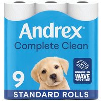 Click to view product details and reviews for Andrex Complete Clean Toilet Roll 2 Ply 190 Sheets Per Roll Pack Of 9 04970108. Click to view product details and reviews for Andrex Complete Clean Toilet Roll 2 Ply 190 Sheets Per Roll Pack Of 9 04970108.