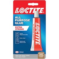 Click to view product details and reviews for Loctite All Purpose Glue 50ml 2996557. Click to view product details and reviews for Loctite All Purpose Glue 50ml 2996557.