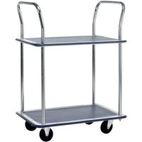 Click to view product details and reviews for Barton Silver And Blue 2 Shelf Trolley With Chrome Handles Pst2. Click to view product details and reviews for Barton Silver And Blue 2 Shelf Trolley With Chrome Handles Pst2.