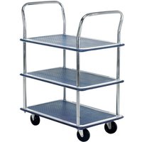 Click to view product details and reviews for Barton Silver And Blue 3 Shelf Trolley With Chrome Handles Pst3. Click to view product details and reviews for Barton Silver And Blue 3 Shelf Trolley With Chrome Handles Pst3.