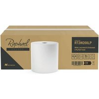 Click to view product details and reviews for Raphael Roll Towel 2 Ply 200m X 200mm White Pack Of 6 Rt2w200lpds. Click to view product details and reviews for Raphael Roll Towel 2 Ply 200m X 200mm White Pack Of 6 Rt2w200lpds.