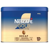 Click to view product details and reviews for Nescafe Gold Blend Decaffeinated Instant Coffee 500g 12612268. Click to view product details and reviews for Nescafe Gold Blend Decaffeinated Instant Coffee 500g 12612268.