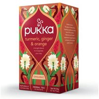 Pukka Turmeric Ginger Orange Tea Bags Organic (Pack of 20) 45060519140751 Pukka Turmeric Ginger Orange Tea Bags Organic (Pack of 20) 45060519140751