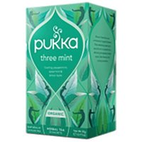 Pukka Three Mint Organic Tea Bags (Pack of 20) P5025 Pukka Three Mint Organic Tea Bags (Pack of 20) P5025