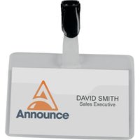 Click to view product details and reviews for Announce Security Name Badge 60x90mm Pack Of 25 Pv00922. Click to view product details and reviews for Announce Security Name Badge 60x90mm Pack Of 25 Pv00922.