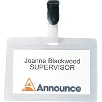 Click to view product details and reviews for Announce Self Laminating Badge 54x90mm Pack Of 25 Pv00924. Click to view product details and reviews for Announce Self Laminating Badge 54x90mm Pack Of 25 Pv00924.