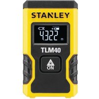 Stanley Pocket Laser Distance Measure 12m Yellow/Black stht77666-0 Stanley Pocket Laser Distance Measure 12m Yellow/Black stht77666-0