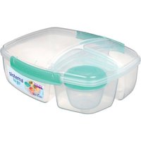 Click to view product details and reviews for Sistema 3 Split Lunch Box With Yoghurt Pot 2l 20920. Click to view product details and reviews for Sistema 3 Split Lunch Box With Yoghurt Pot 2l 20920.