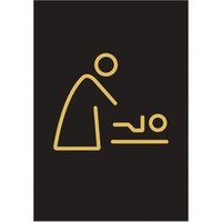 Click to view product details and reviews for Baby Changing Sign Rigid Plastic 105x150mm Black Gold Y6698805. Click to view product details and reviews for Baby Changing Sign Rigid Plastic 105x150mm Black Gold Y6698805.