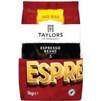 Click to view product details and reviews for Taylors Espresso Coffee Beans 1kg 3370. Click to view product details and reviews for Taylors Espresso Coffee Beans 1kg 3370.