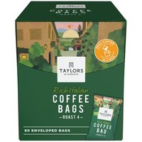 Click to view product details and reviews for Taylors Of Harrogate Rich Italian Coffee Bags 80 Pack 6125. Click to view product details and reviews for Taylors Of Harrogate Rich Italian Coffee Bags 80 Pack 6125.