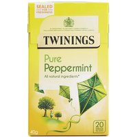 Click to view product details and reviews for Twinings Pure Peppermint Tea Bags Pack Of 20 F17458. Click to view product details and reviews for Twinings Pure Peppermint Tea Bags Pack Of 20 F17458.
