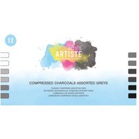 Click to view product details and reviews for Artiste Compressed Charcoals Assorted Greys Pack Of 12 Doa 551031. Click to view product details and reviews for Artiste Compressed Charcoals Assorted Greys Pack Of 12 Doa 551031.