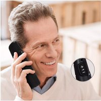 Panasonic KX-TGE820EB telephone DECT telephone Caller ID Black