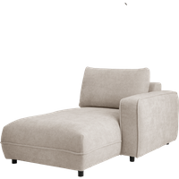Méridienne pour canapé modulable tissu Solenn