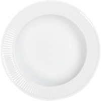 Plat rond Plissé