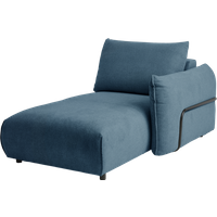 Méridienne pour canapé modulable tissu Solal