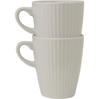 Lot de 2 Mugs Plissé