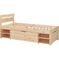 Lit rangement enfant bois massif Tara