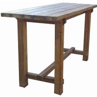 Table Haute Rectangulaire 200 x 75 cm en Bois Autoclave