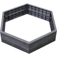 Lot de 2 carrés potagers forme hexagonale