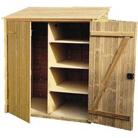 Range-Outils 3 m³ Grand Modèle en Bois Autoclave