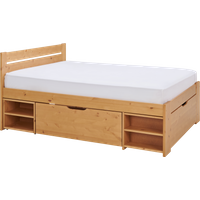 Lit rangement bois massif Tara