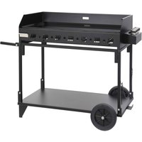 Plancha gaz Exception Pakita sur chariot