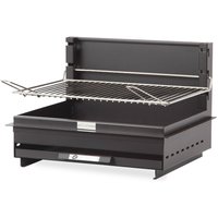 Barbecue Vintage Montory en Acier Noir