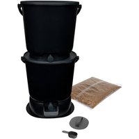 Lot de 2 composteurs d'intérieur Bokashi Essential