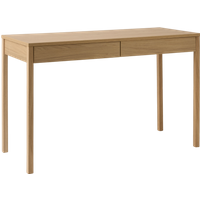 Bureau décor bois 2 tiroirs Simon