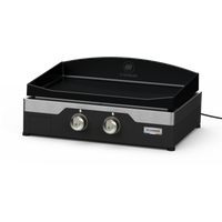 Plancha Allure Électrique 260 Duo en Inox et Acier Noir