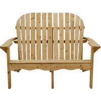 Banquette 2 Places Ezra en Bois