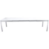 Table Rectangulaire Extensible 149/299 x 100 cm Ribambelle en Aluminium