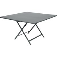 Table Carrée Pliante 128 x 128 cm Caractère en Acier