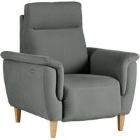 Fauteuil relax electrique tissu coton lin Bergen