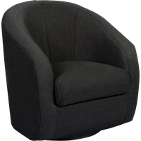 Fauteuil relax pivotant tissu Colin