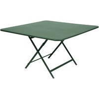 Table Carrée Pliante 128 x 128 cm Caractère en Acier