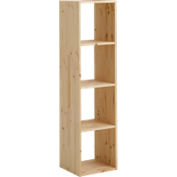 Etagère bois massif 4 cases Elio