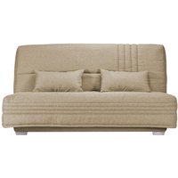 Canapé clic-clac tissu matelas 17 cm Genay
