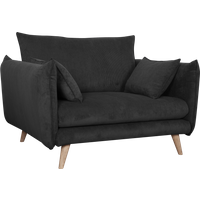 Fauteuil XXL velours côtelé Orion