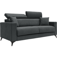 Canapé convertible tissu recyclé déhoussable Alden
