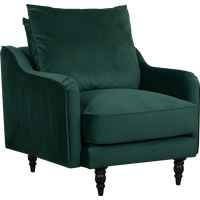 Fauteuil velours Olie