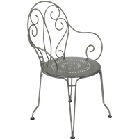 Lot de 2 Fauteuils Empilables Montmartre en Acier