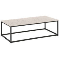 Table Basse 120 x 60 cm Ruben en Acier et HPL